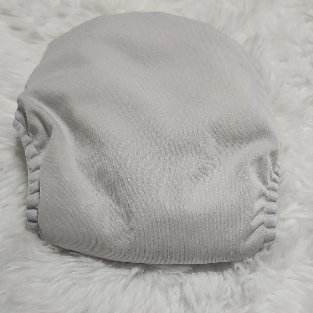 BumGenius Light Gray Diaper
